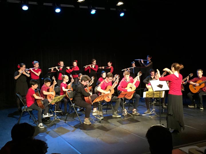 Gwenn dirige résonances